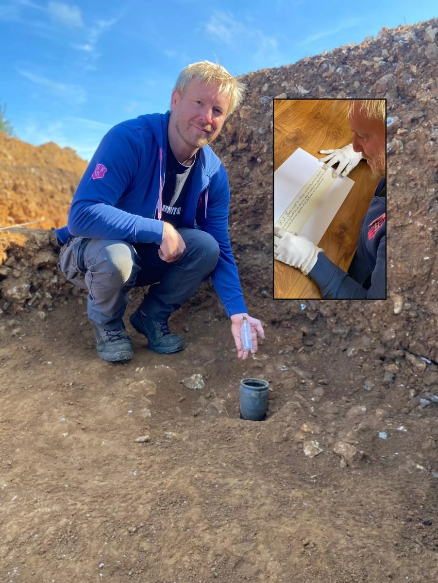 Archeologové našli 200 let starý dopis v láhvi. Byli v šoku, když zjistili, kdo je jeho autorem